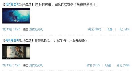 致青春-微博營銷